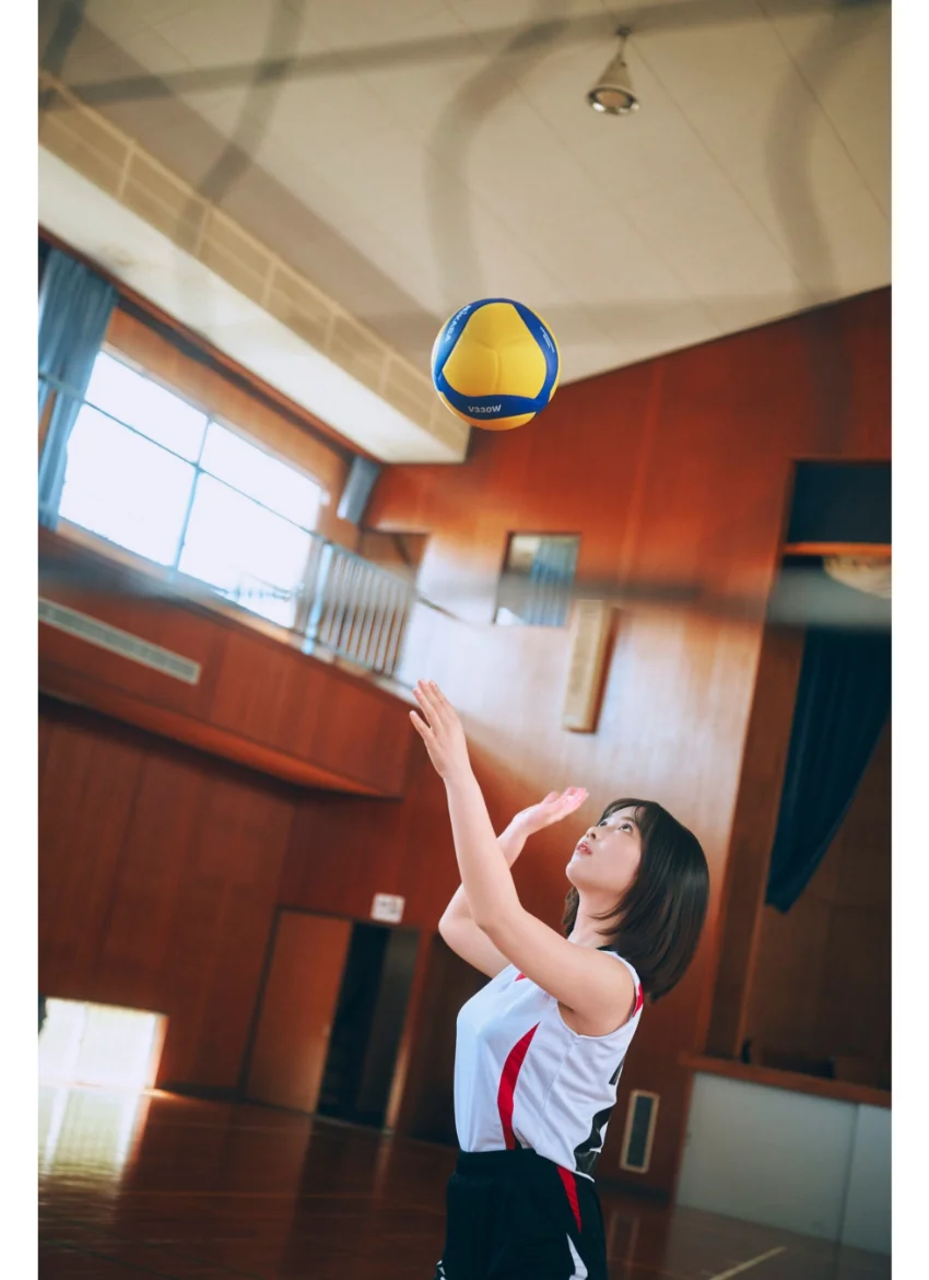 あゆの「胸おどるバレーボール」SPA！デジタル写真集 試し読み 4