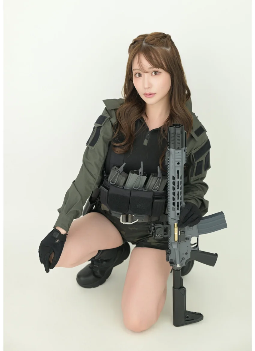 アームズマガジンデジタル写真集 Arms MAGAZINE DIGITAL PHOTO BOOK 新田妃奈 in GUN ACTION 試し読み 2