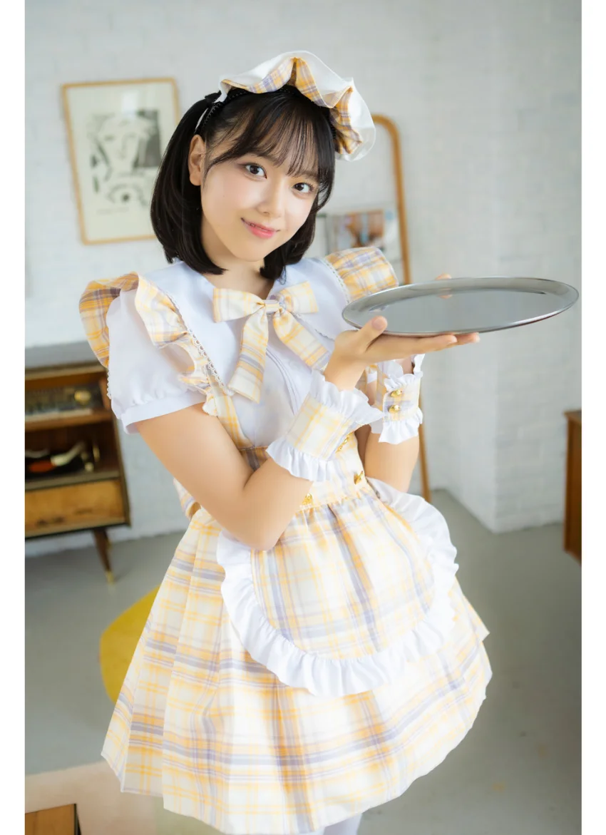江下晏梨 【増量版 全50P】ミスマガのアソビバ！もしミスマガがメイドだったら2025 ヤンマガデジタル写真集 試し読み 2