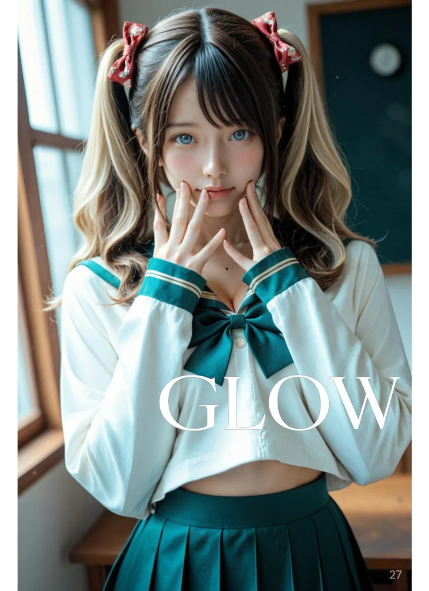 グラビア写真集「GLOW」 雲井 琥珀 試し読み 1
