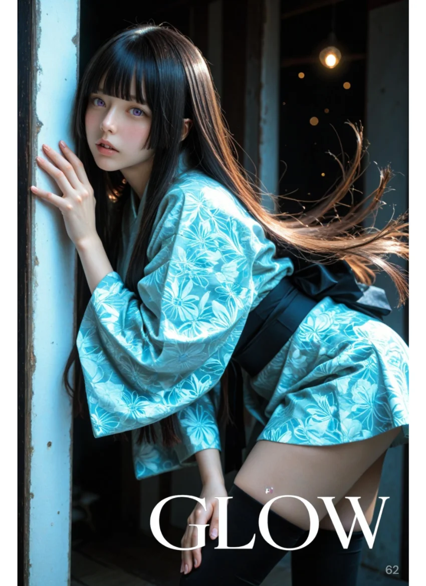 グラビア写真集「GLOW」 黒木 牡丹 試し読み 1
