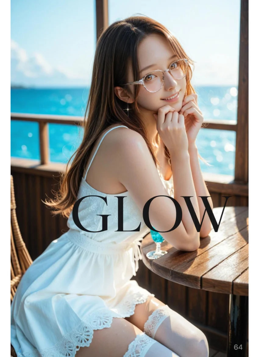 グラビア写真集「GLOW」 緑川 音 試し読み 1