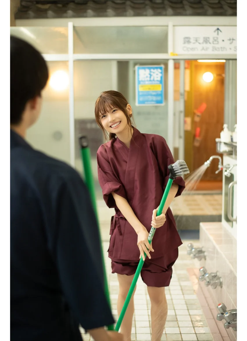 鹿目凛「サウナ室のあとで」SPA！デジタル写真集 試し読み 3