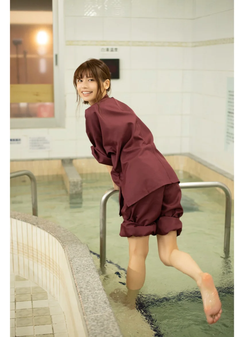 鹿目凛「サウナ室のあとで」SPA！デジタル写真集 試し読み 4