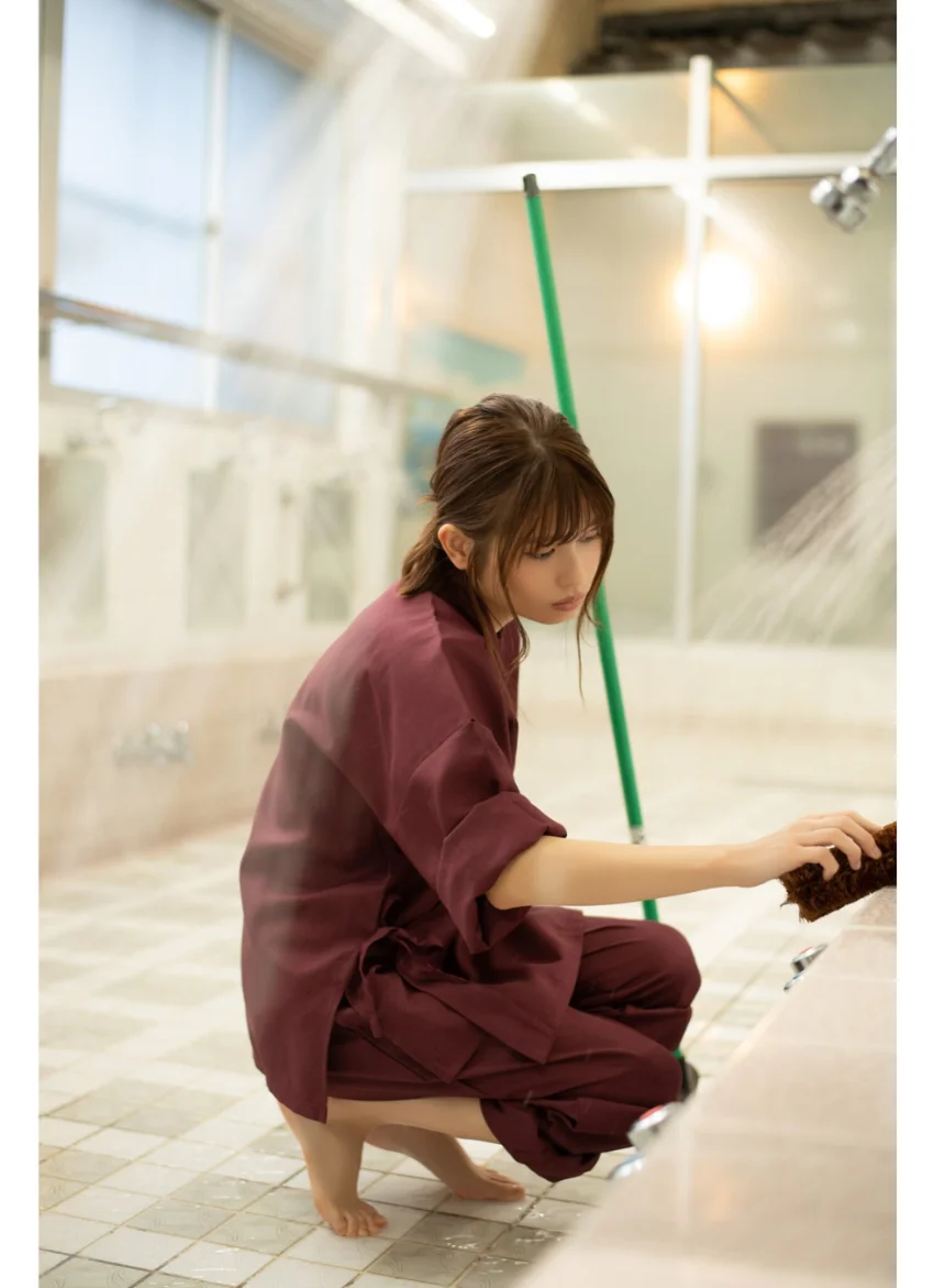 鹿目凛「サウナ室のあとで」SPA！デジタル写真集 試し読み 5