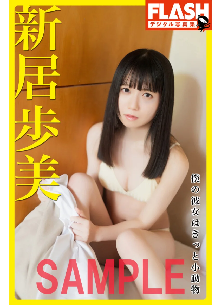 FLASHデジタル写真集 新居歩美 僕の彼女はきっと小動物 試し読み 1