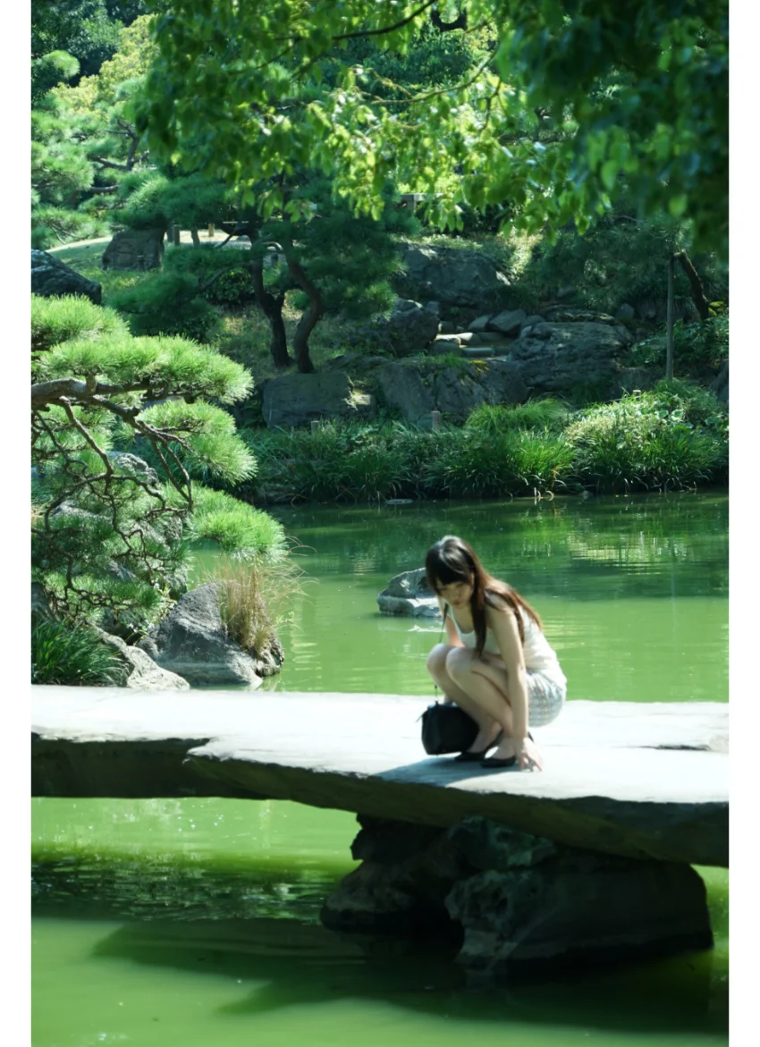 さんぽガール 吉原夕綺希さん 清澄庭園編 試し読み 9