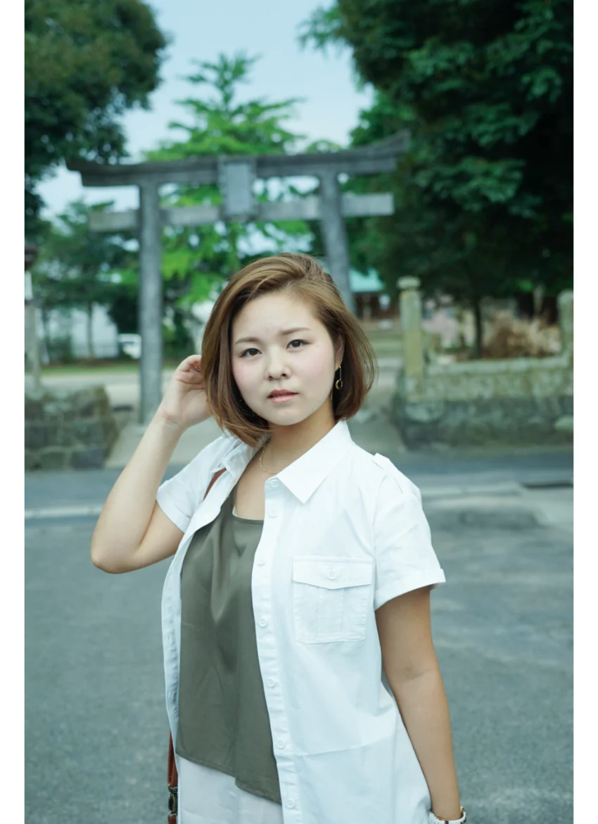 さんぽガール 高原莉央さん 鳥取県 境港市渡編 試し読み 2