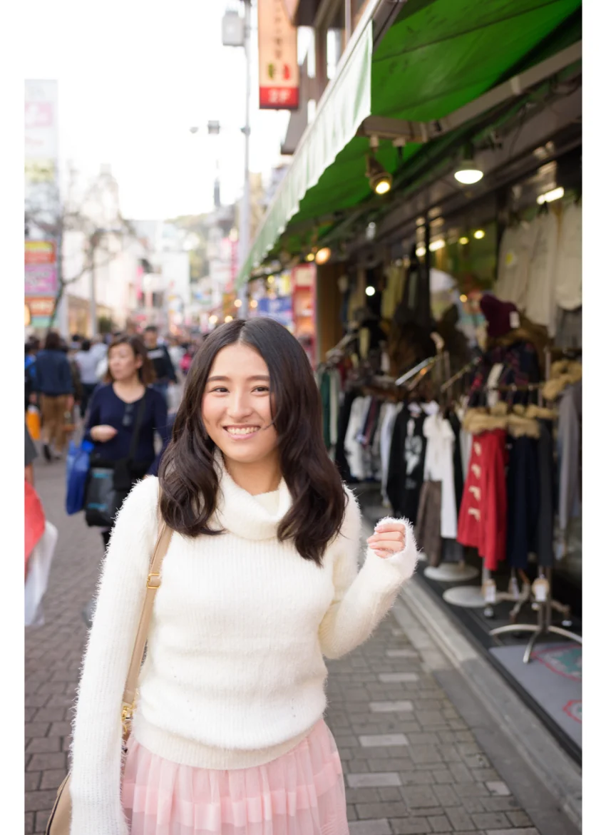さんぽガール 真礼采さん 原宿・代々木公園編 試し読み 2