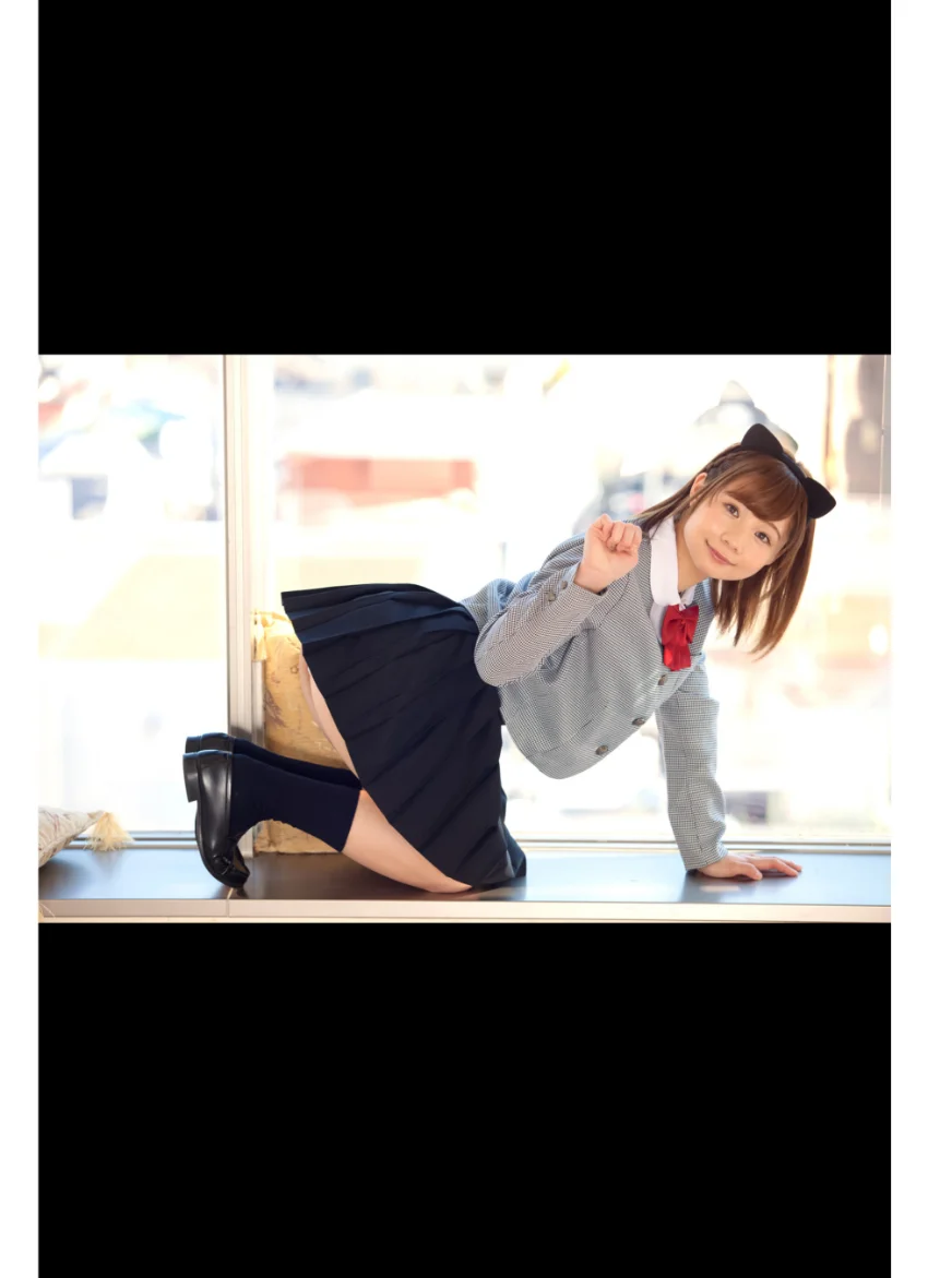 真奈 ネコミミ制服少女の グラビア学園 試し読み 6