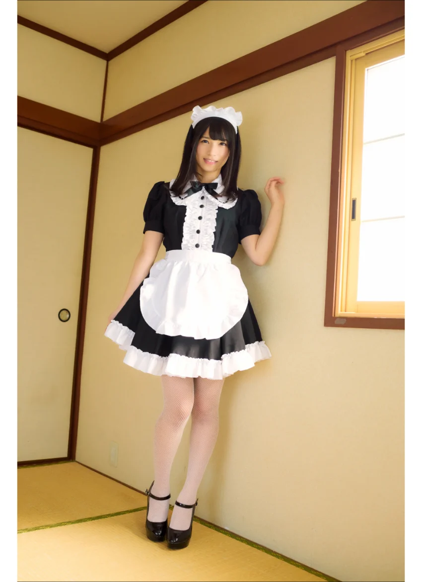 村上りいな メイド服の下の清楚な素肌 グラビア学園 試し読み 2