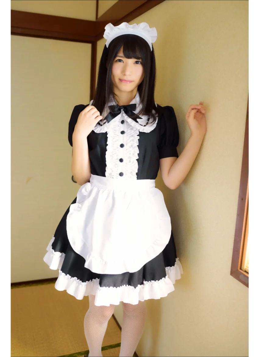 村上りいな メイド服の下の清楚な素肌 グラビア学園 試し読み 4