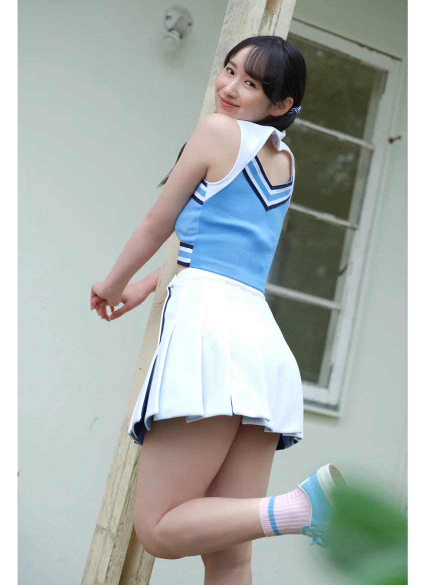 ミスマガのアソビバ！ 元気いっぱい！チアガール 辻優衣 ヤンマガデジタル写真集 試し読み 4