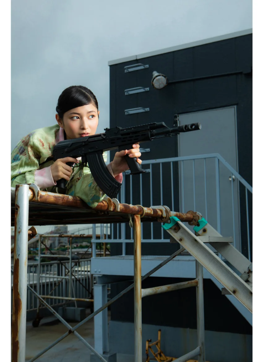 大島璃乃 ミスマガ×『グリーンバレット』 ミスマガのアソビバ！ ヤンマガデジタル写真集 試し読み 2