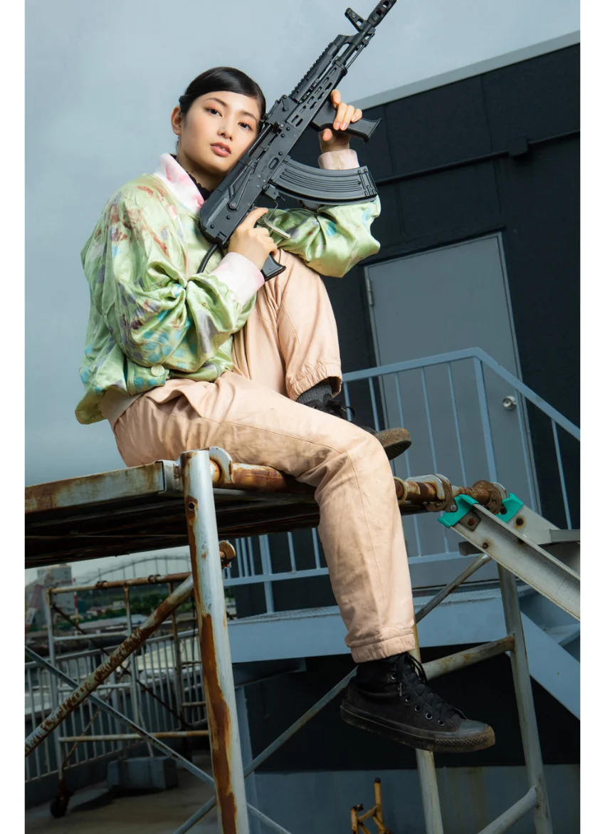 大島璃乃 ミスマガ×『グリーンバレット』 ミスマガのアソビバ！ ヤンマガデジタル写真集 試し読み 3
