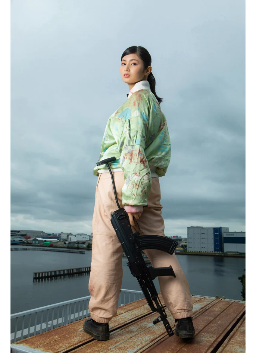 大島璃乃 ミスマガ×『グリーンバレット』 ミスマガのアソビバ！ ヤンマガデジタル写真集 試し読み 4