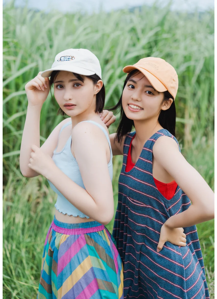 【デジタル限定 YJ PHOTO BOOK】エイミー＆松島かのん（制コレ22）写真集「ふたりかける」 試し読み 3