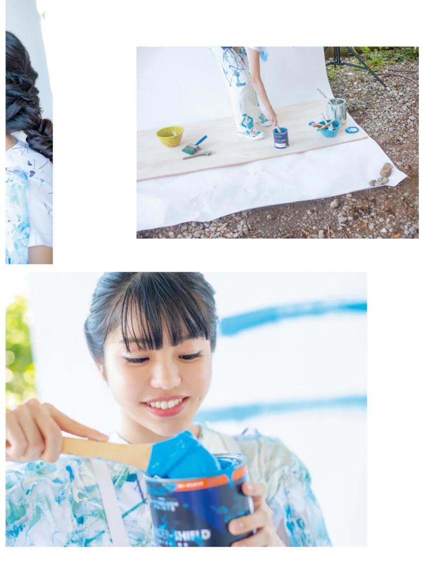 【電子限定特典付き】佐藤日向1st写真集 青 試し読み 4