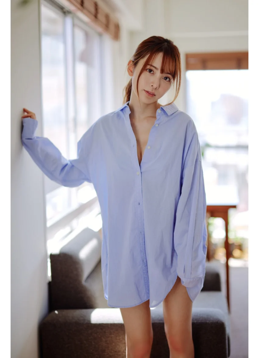 西村歩乃果「はだけた彼シャツ」SPA！デジタル写真集 試し読み 2