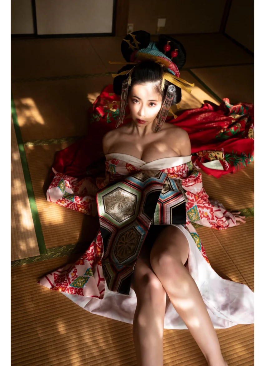 鈴木ふみ奈「花魁の誘惑」SPA！グラビアン魂デジタル写真集 試し読み 8