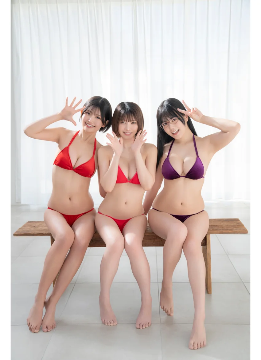 えなこ＆東雲うみ＆南あみ「チームかわいい」【週チャンデジグラ】 試し読み 2