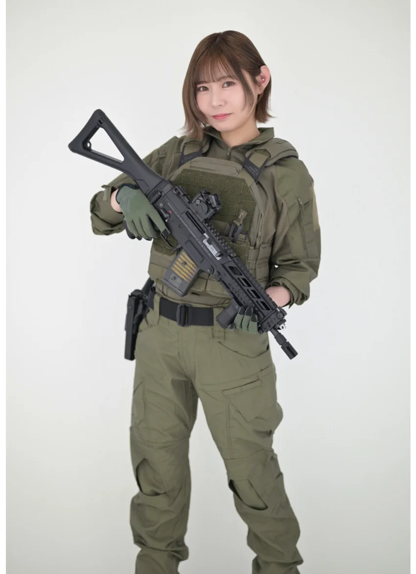 アームズマガジンデジタル写真集 Arms MAGAZINE DIGITAL PHOTO BOOK なまはむこ in GUN ACTION 試し読み 2