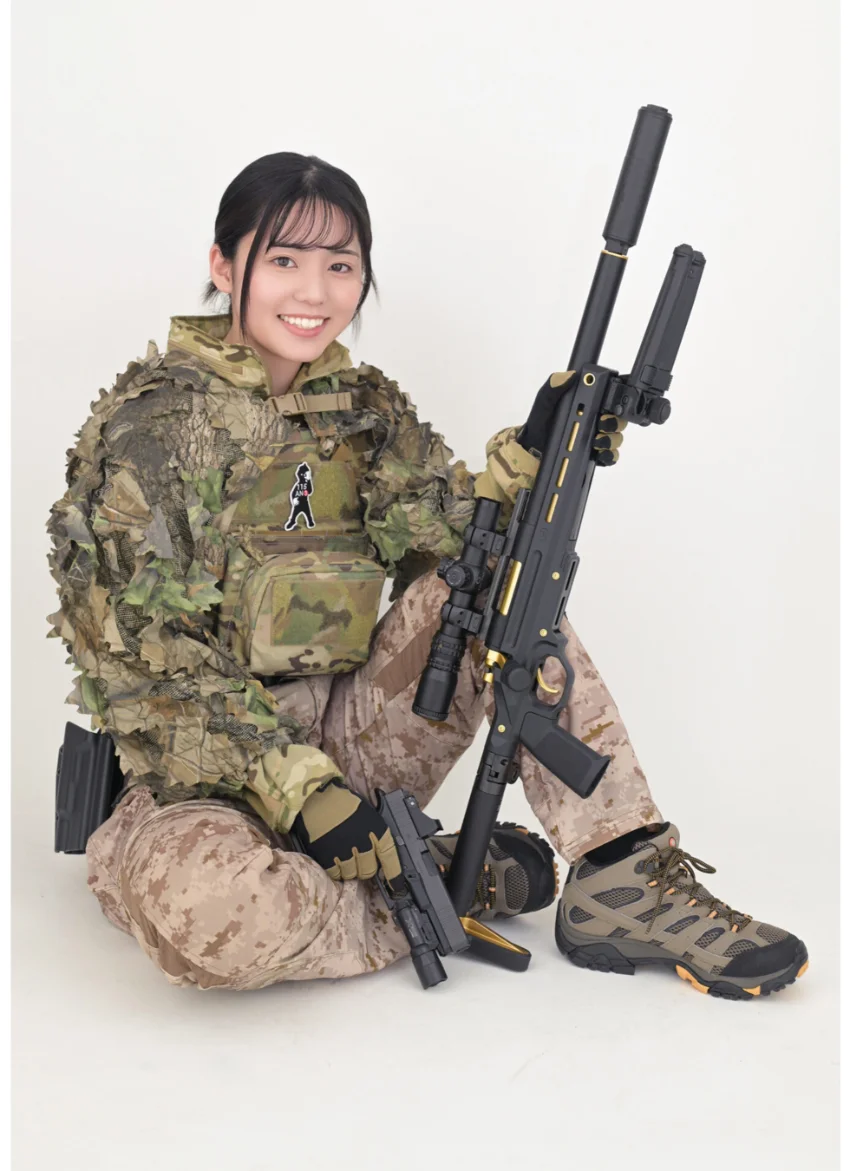 アームズマガジンデジタル写真集 Arms MAGAZINE DIGITAL PHOTO BOOK 松島かのん in GUN ACTION 試し読み 5