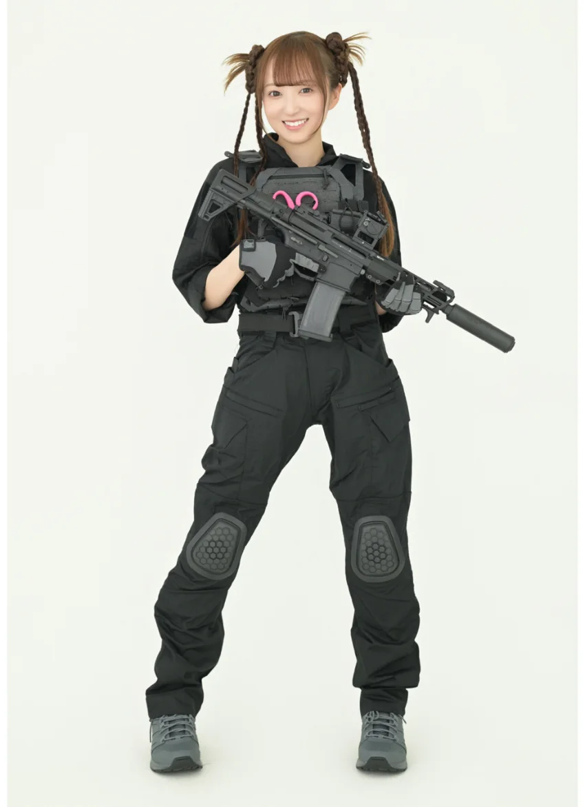 アームズマガジンデジタル写真集 Arms MAGAZINE DIGITAL PHOTO BOOK 日比野芽奈 in GUN ACTION 試し読み 2