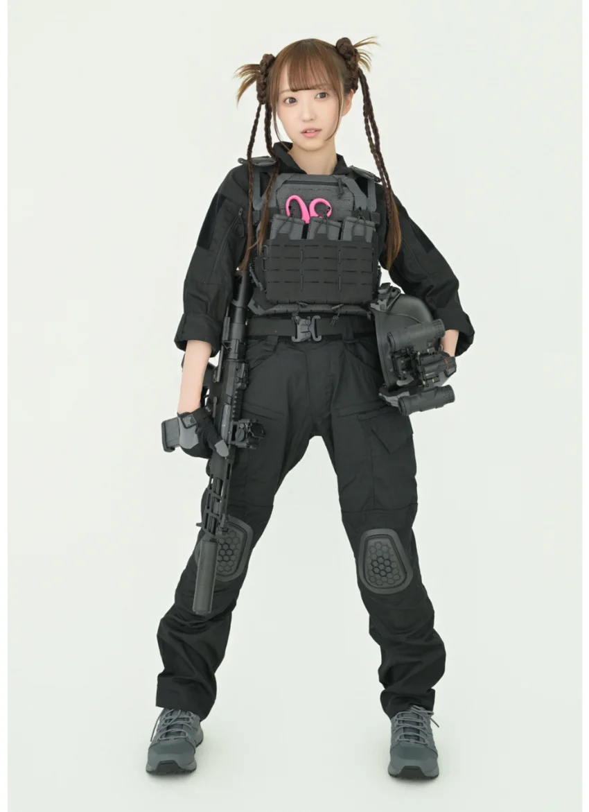 アームズマガジンデジタル写真集 Arms MAGAZINE DIGITAL PHOTO BOOK 日比野芽奈 in GUN ACTION 試し読み 4