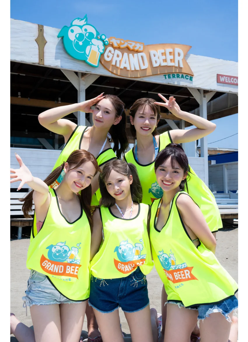 豊田ルナ 新唯 塚越愛実 西綾乃 ひなたまる 【70P完全版】NEXT推しガール！ 海の家1日店長 PART1 ヤンマガデジタル写真集 試し読み 2