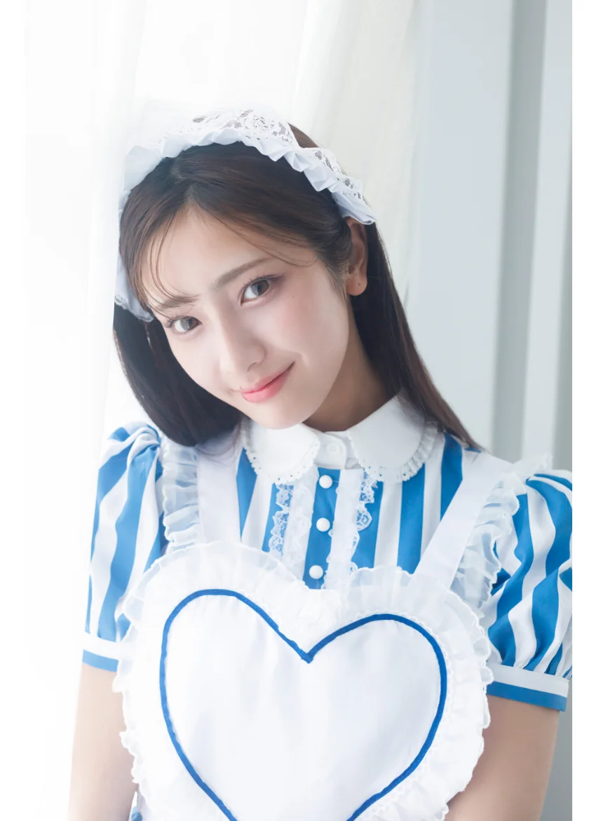 大西陽羽 【増量版 全50P】ミスマガのアソビバ！ もしミスマガ2024がメイドだったら！？ ヤンマガデジタル写真集 試し読み 2