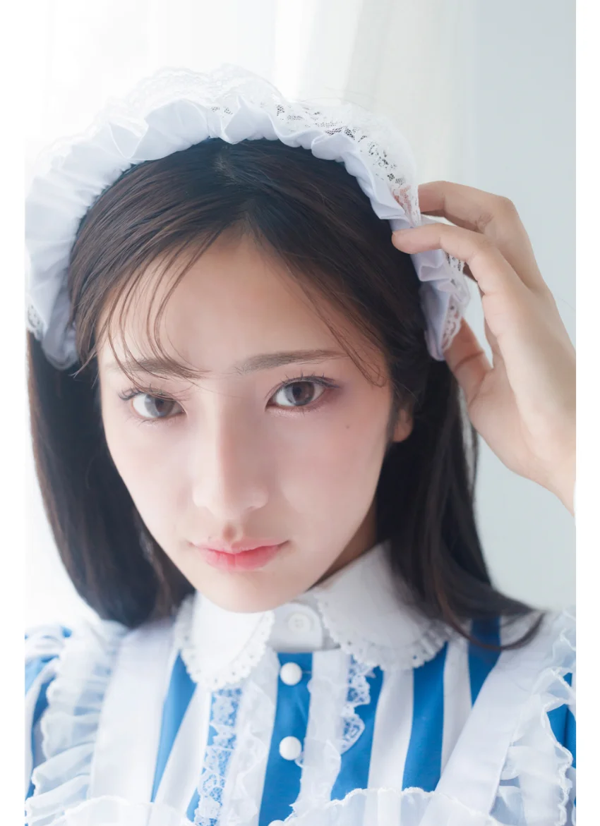大西陽羽 【増量版 全50P】ミスマガのアソビバ！ もしミスマガ2024がメイドだったら！？ ヤンマガデジタル写真集 試し読み 4