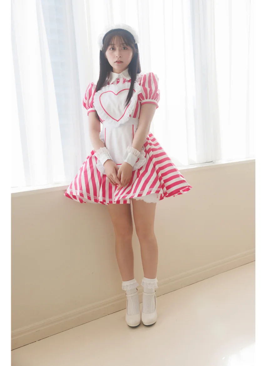山本杏 【増量版 全50P】ミスマガのアソビバ！ もしミスマガ2024がメイドだったら！？ ヤンマガデジタル写真集 試し読み 4