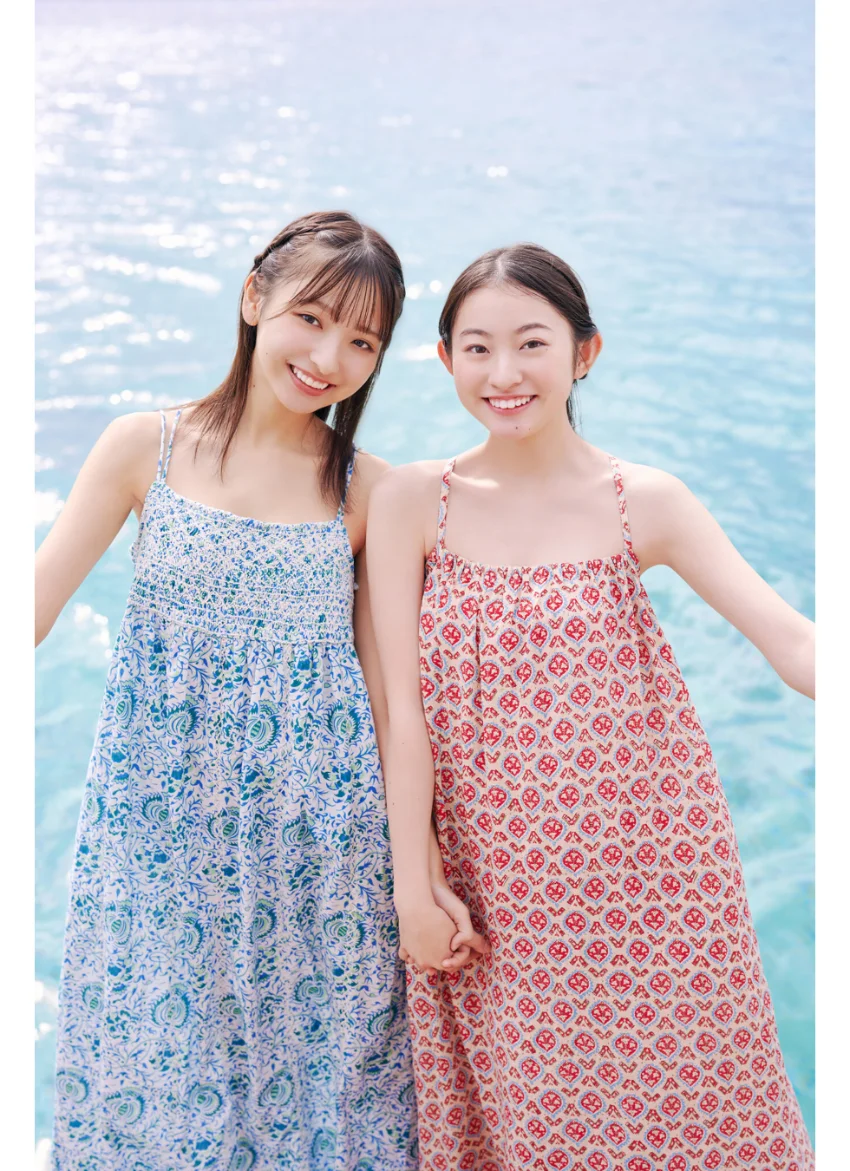 一ノ瀬瑠菜 古田彩仁 【増量版 全100P】ミスマガのツドイバ！〈ペアグラビア〉 ヤンマガデジタル写真集 試し読み 2