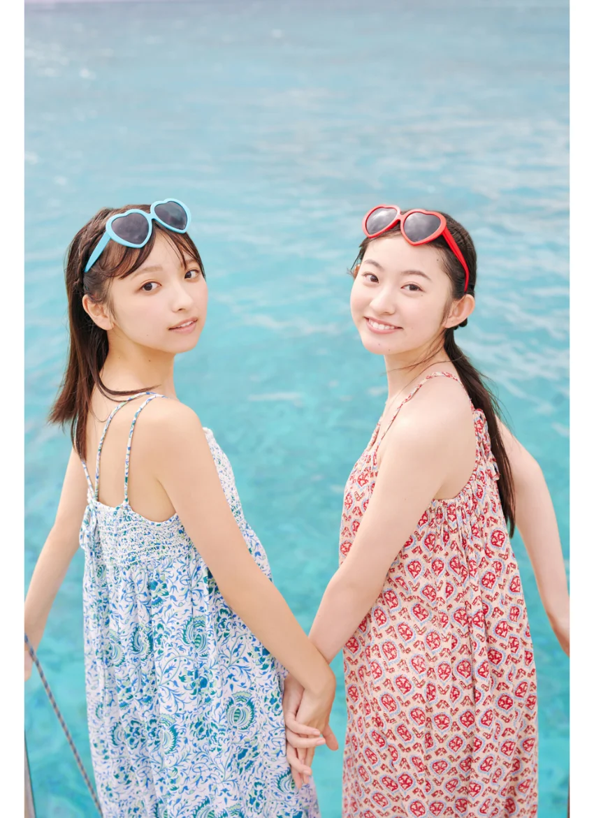 一ノ瀬瑠菜 古田彩仁 【増量版 全100P】ミスマガのツドイバ！〈ペアグラビア〉 ヤンマガデジタル写真集 試し読み 3
