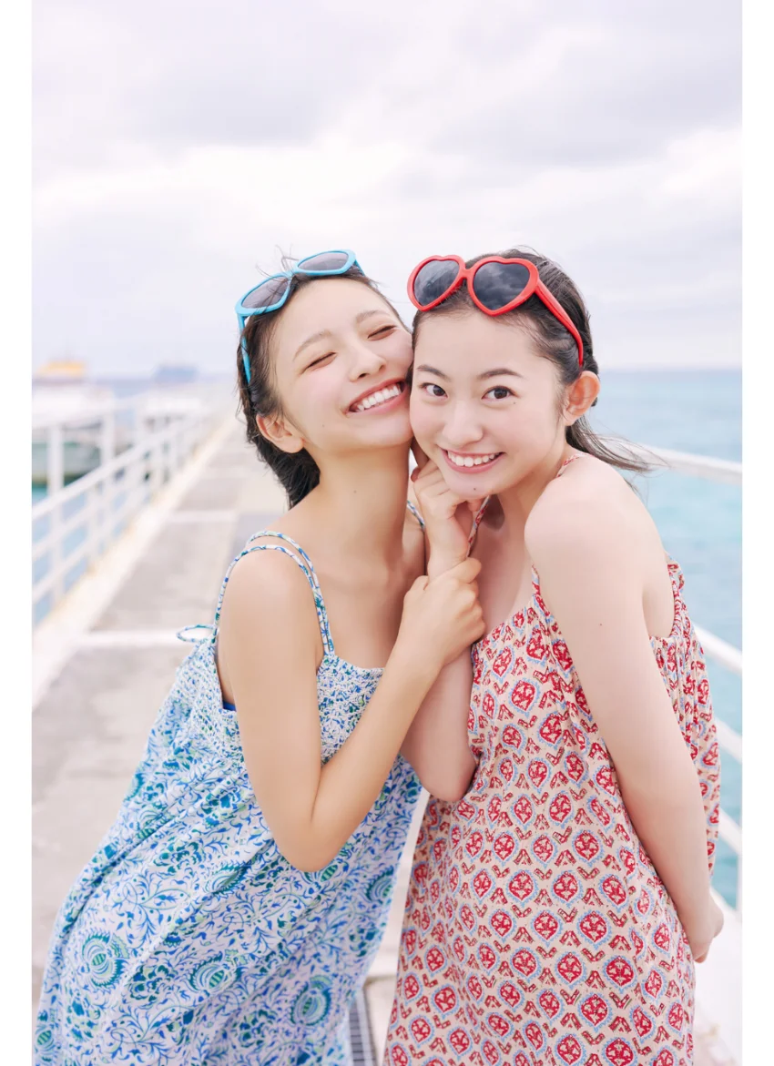 一ノ瀬瑠菜 古田彩仁 【増量版 全100P】ミスマガのツドイバ！〈ペアグラビア〉 ヤンマガデジタル写真集 試し読み 5