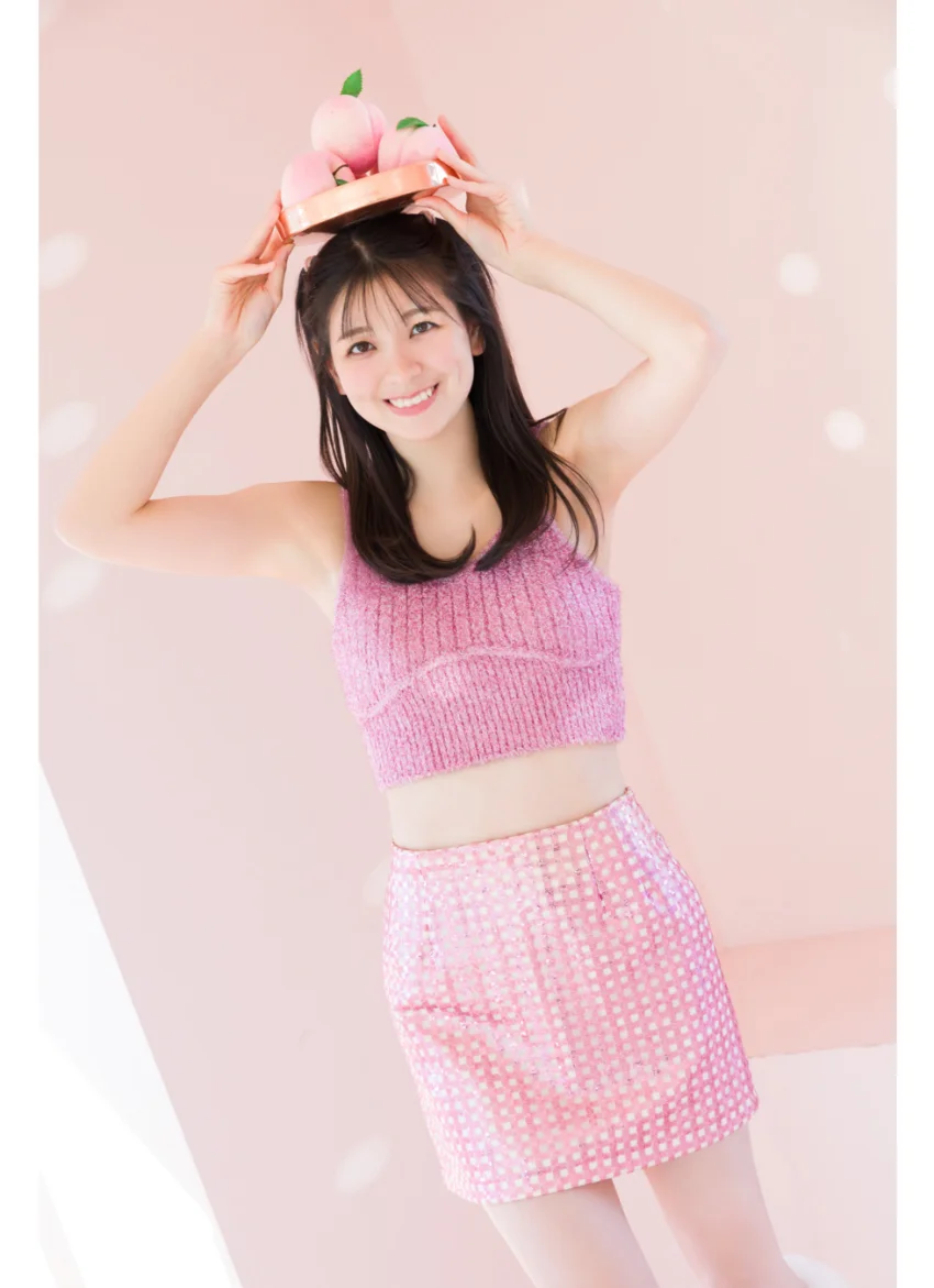 花城奈央 【増量版 全50P】ミスマガのアソビバ！ Fruit ＆ fresh！ ヤンマガデジタル写真集 試し読み 4