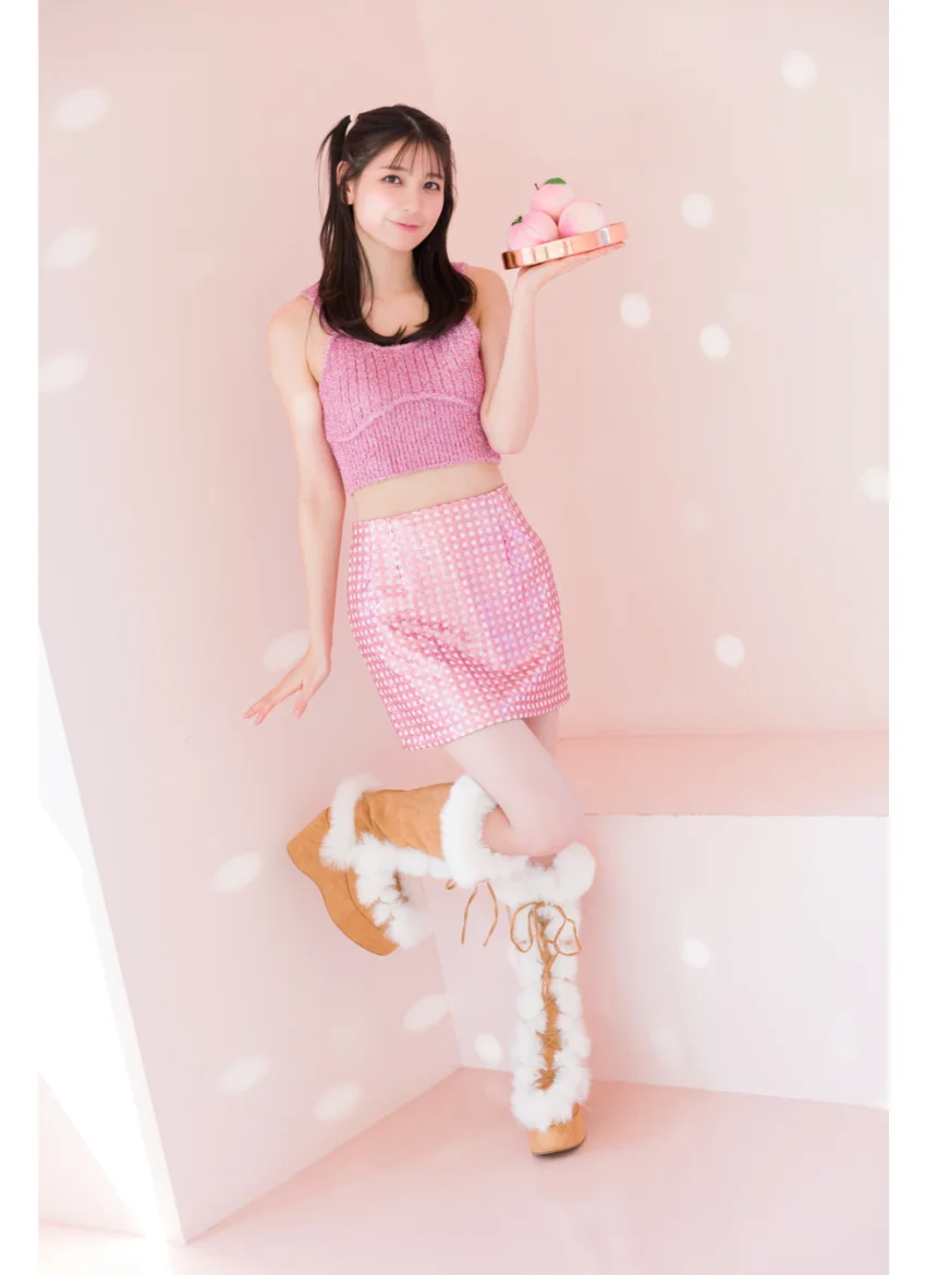 花城奈央 【増量版 全50P】ミスマガのアソビバ！ Fruit ＆ fresh！ ヤンマガデジタル写真集 試し読み 5