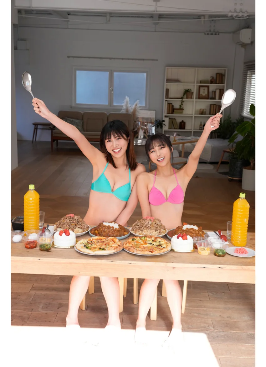 らら＆飯友らん子 【増量版 全50P】ヤンマガアザーっす！＜YM2025年18号未公開カット＞ ヤンマガデジタル写真集 試し読み 3
