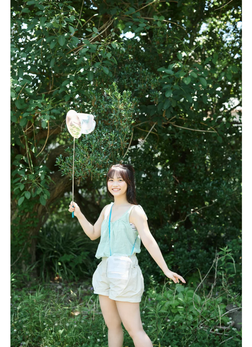 尾茂井奏良 【増量版 全50P】ミスマガのアソビバ！なつやすみの思い出 ヤンマガデジタル写真集 試し読み 4