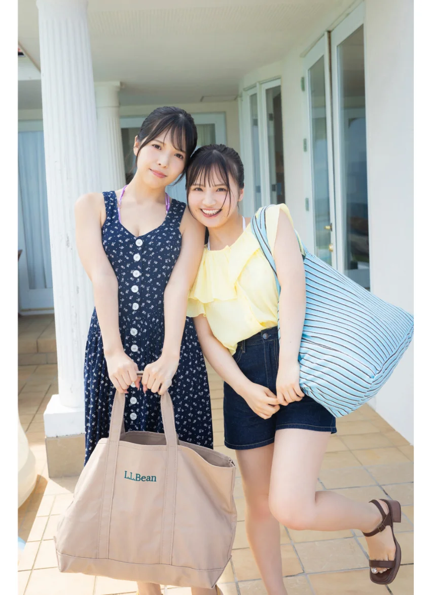 早川聖菜 早川夢菜 More Sisters NEXT推しガール！1 ヤンマガデジタル写真集 試し読み 2